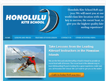 Tablet Screenshot of honolulukiteschool.com